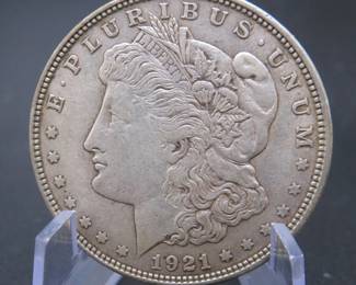 Lot 106. 1921 D Morgan Silver Dollar
