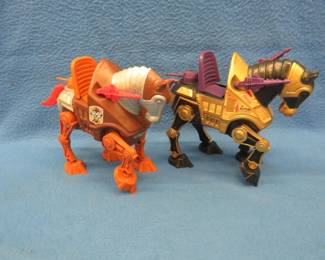 Lot 67. Two 1983 Mattel Masters of the Universe Stridors