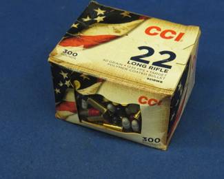 Lot 53. 300 CCI 22LR rounds