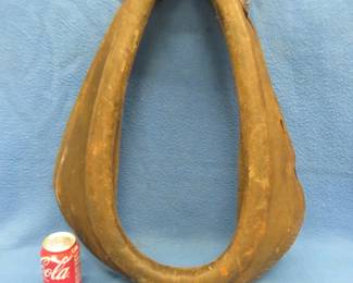 Lot 234. Antique leather horse collar