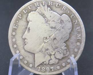 Lot 148. 1897 O Morgan Silver Dollar