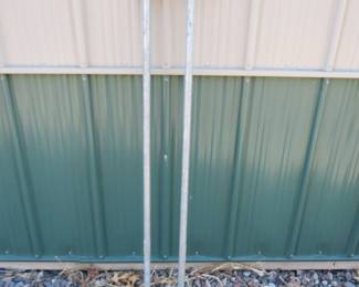 Lot 297. Two 56" pipe clamps