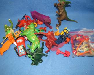 Lot 232. Misc. toy figures and accessories