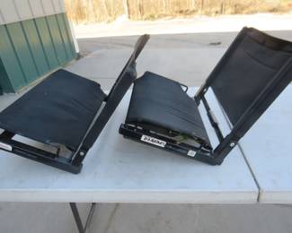 Lot 248. Two stadium chairs