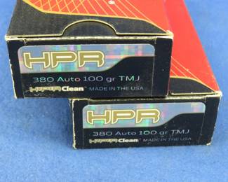 Lot 59. 100 Hyper 380 Auto rounds