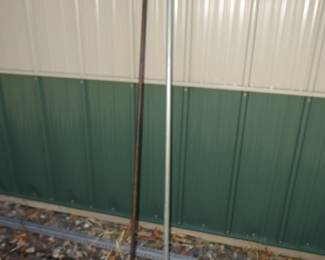 Lot 296. Two 68" pipe clamps