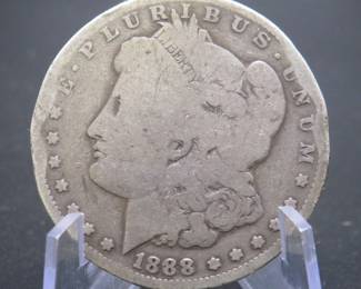 Lot 80. 1888 O Morgan Silver Dollar