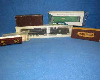 Lot 119. Six train cars in original boxes