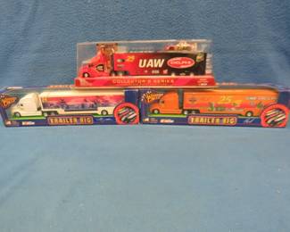 Lot 112. Three 1:64 scale die-cast trucks