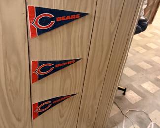 Chicago Bears mini flags