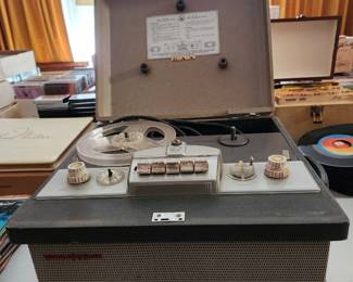 Voice of Music Tape-O-Matic Reel to Reel Tape Recorder 