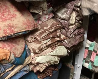 Lots of Vintage Drapes