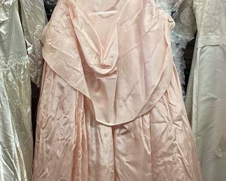 Vintage Peach Gown