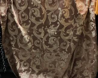 Large Dusty Rose Drapes