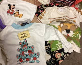 Vintage Children’s Clothes as found ( some dirty)