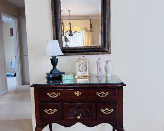  Queen Anne  Mahogany Lowboy