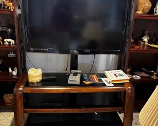 Vizio Model # VIZO M470 NV     With beautiful 3 shelf TV stand
