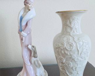 Gatsby Collection Porcelain Figurine / Lenox vase