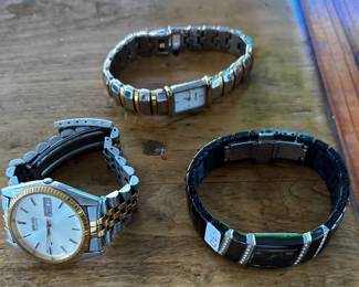 Few vintage Seiko watches