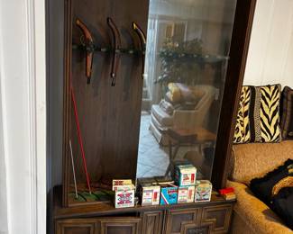 Vintage Rifle cabinet 
