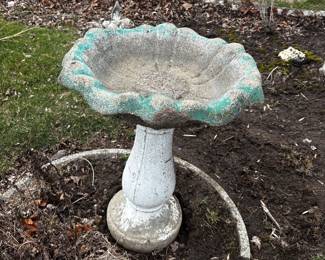 Cement again should clean up very nice