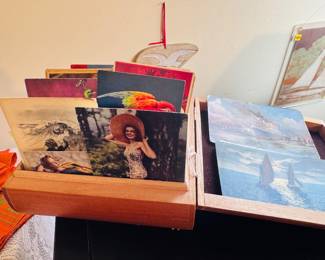 Vintage and antique postcards