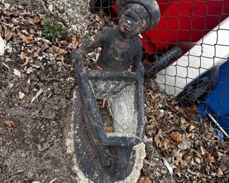 Solid cement should clean up nice