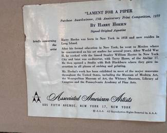 "Lament For a Piper" abstract art 