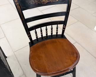L. Hitchcock spindle chairs set of 6