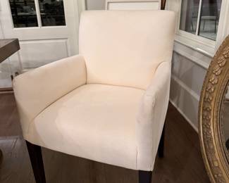 Pair of Ballard Designs westside dining chairs
