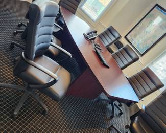 conference table & office chairs