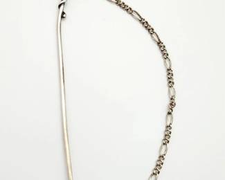 Sterling & Amber Stick Pin