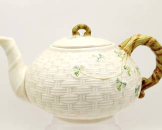 Belleek Porcelain Tea Pot