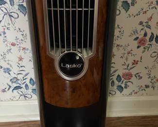 Lasko 42" Wind Curve Tower Fan with Faux Wood Grain Accent and Remote