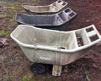 AMES Easy Roller Poly Lawn Cart