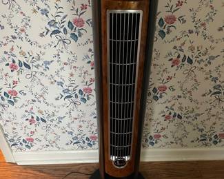 Lasko 42" Wind Curve Tower Fan with Faux Wood Grain Accent and Remote