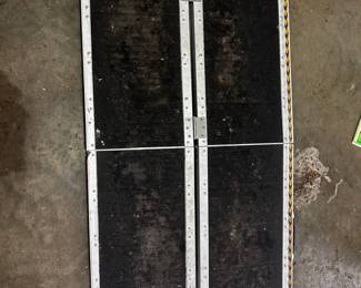 TOP Folding Aluminum Wheelchair Ramp