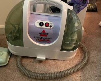 Bissell Little Green Proheat TurboBrush Pet & Bissell Steam Mop