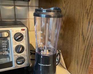 Keurig K-Cup Coffee Maker, Mr. Coffee Electric Coffee Grinder, Black+Decker TO1980SD Toaster Oven, Hamilton Beach 50110 Blender
