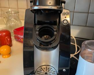 Keurig K-Cup Coffee Maker, Mr. Coffee Electric Coffee Grinder, Black+Decker TO1980SD Toaster Oven, Hamilton Beach 50110 Blender