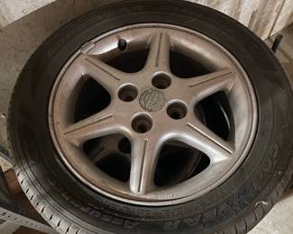 Nissan Sentra/Altima 16" Alloy Wheels with Goodyear Tires