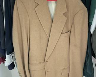 Men's Camel Hair Blazer