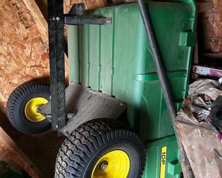 John Deere 10P Tow-Behind Poly Utility Cart