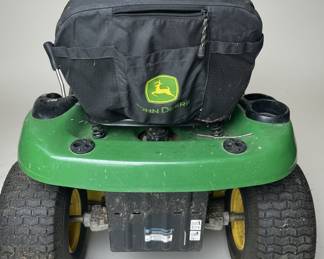 John Deere L111 Riding Lawn Mower with Clippings Bag