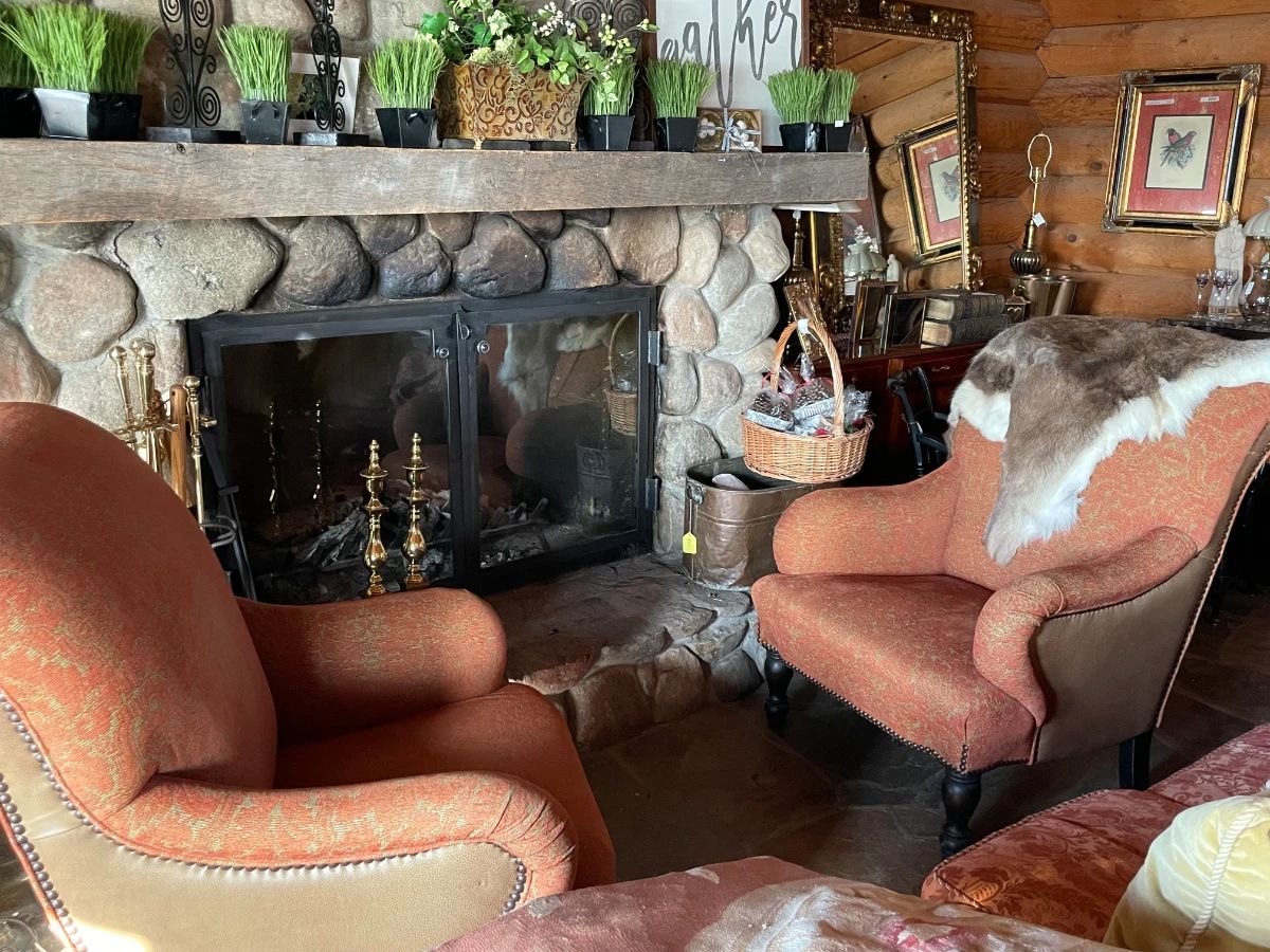 Huge overstuffed chairs from CheQuers in Aspen $1500 each or both for $2500