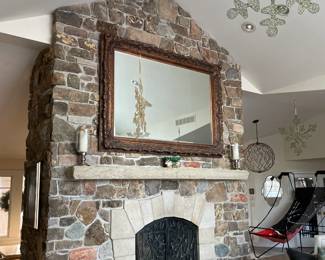 HUGE 5 by 6 foot Baroque Mirror...Located in Minnetrista. Must arrange your own movers $999