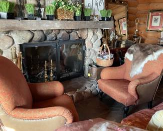 Huge overstuffed chairs from CheQuers in Aspen $1500 each or both for $2500