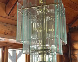 Mid Century fixture from the Silver leaf Hotel in Aspen CO. $349