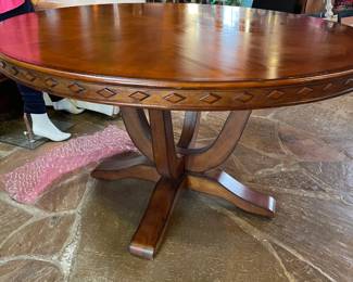 Large round (58inces i think) $499 one small scratch. Easily fixed