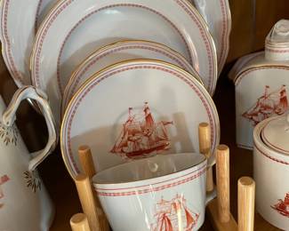 HUGE SPODE set for 12. plus many MANY additional pieces. Online price is $5600. We are asking $1500.